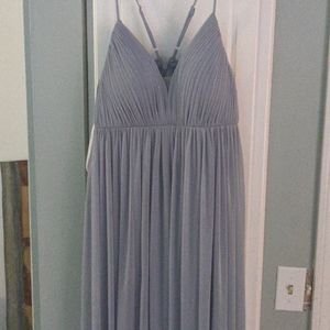 Azazie Kahlan Dusty Blue